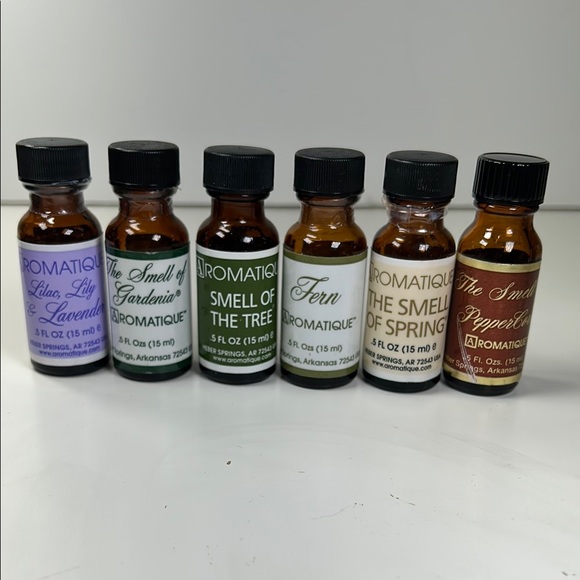 6 Used Aromatique Refresher Oils - Picture 1 of 1